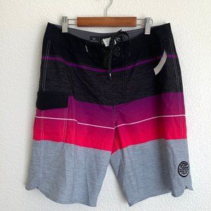 Rip Curl Mirage Black Purple Pink Boardshorts
